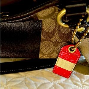 Tan and Brown Vintage Coach Bag.  Rarely used, in like new condition.